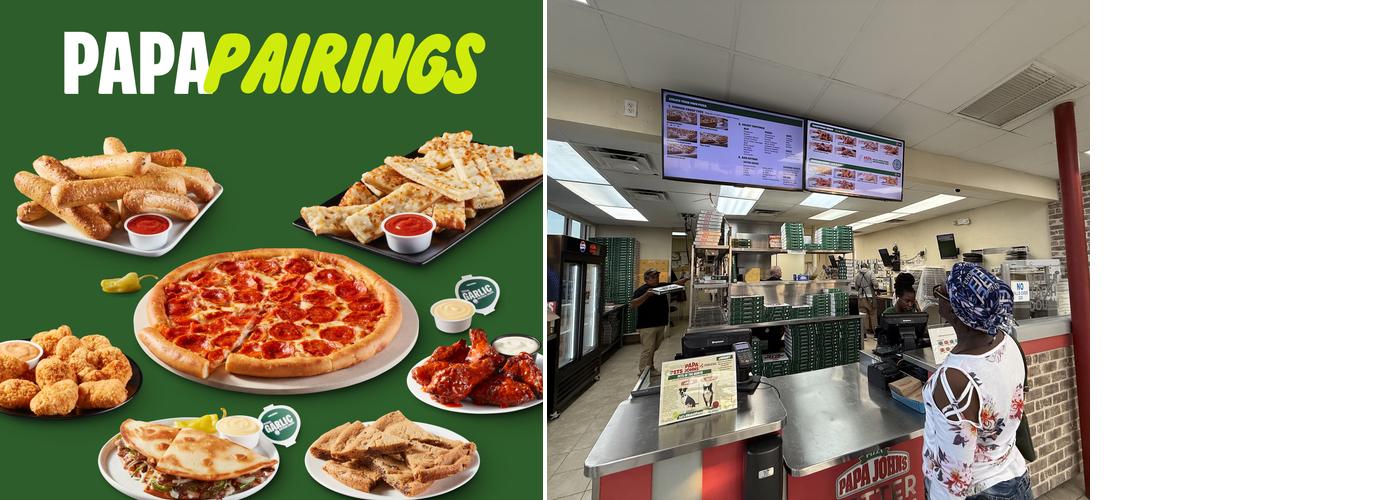 Papa Johns Pizza Menu