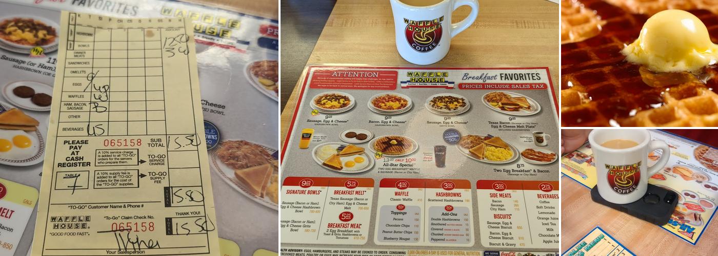 Waffle House Menu
