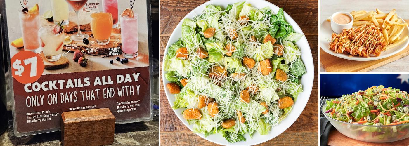 Outback Steakhouse Menu