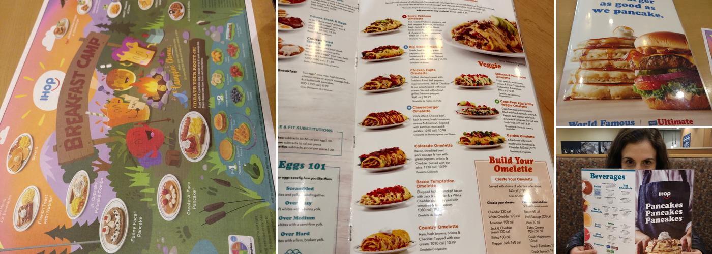 IHOP Menu