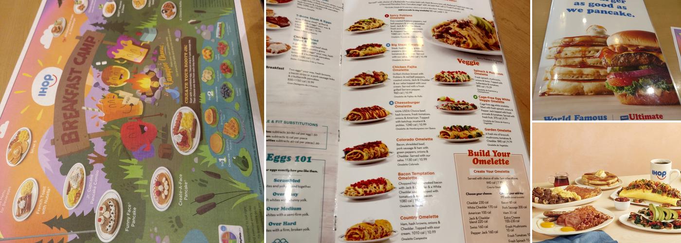 IHOP Menu