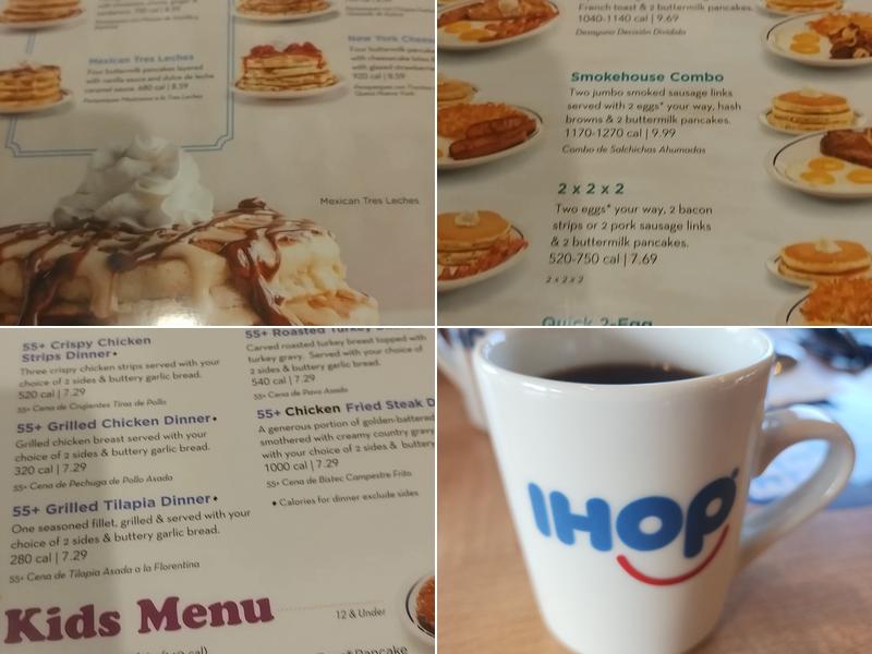 IHOP Menu