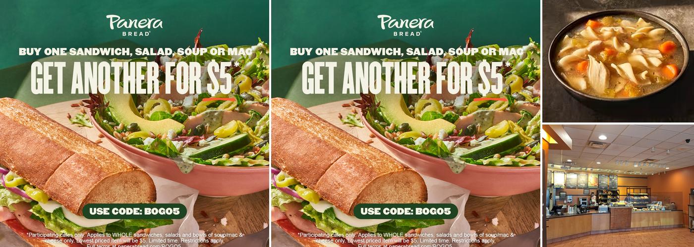 Panera Bread Menu