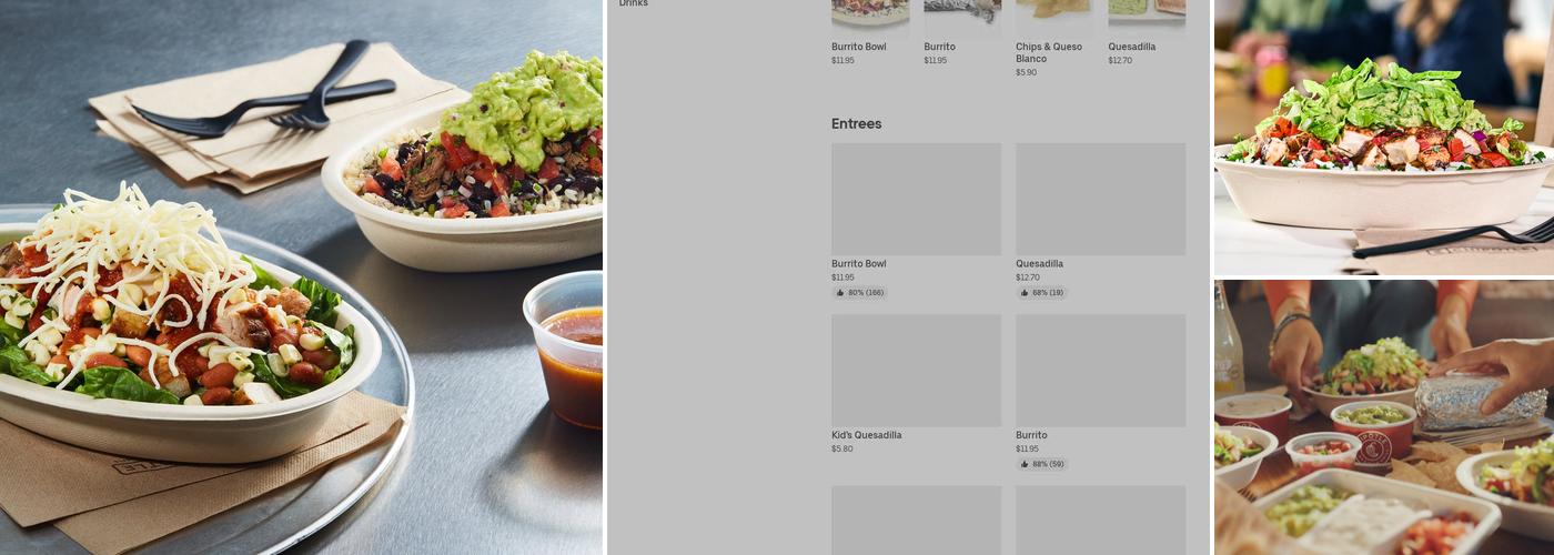 Chipotle Mexican Grill Menu