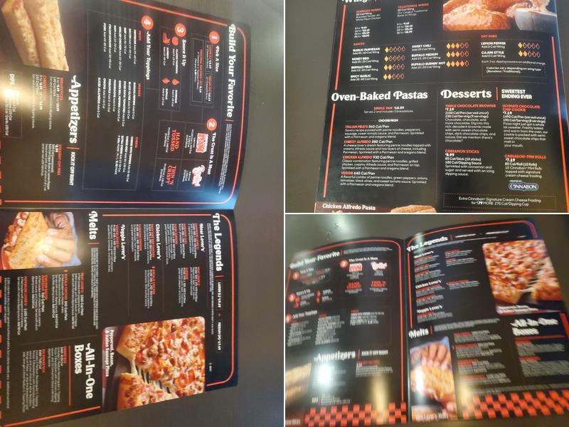 Pizza Hut Menu