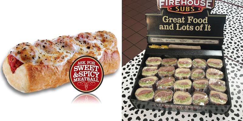 Firehouse Subs McMurray Menu