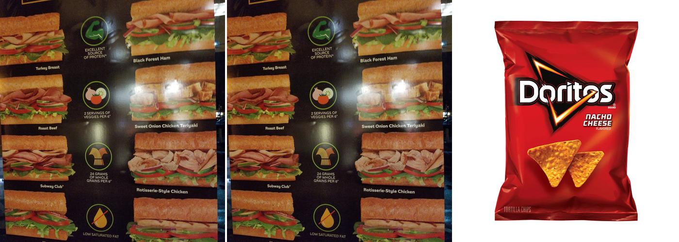 Subway Menu