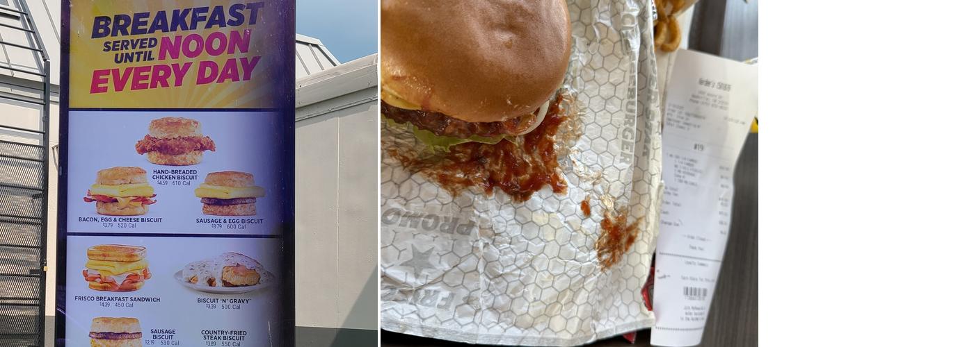 Hardee's Menu