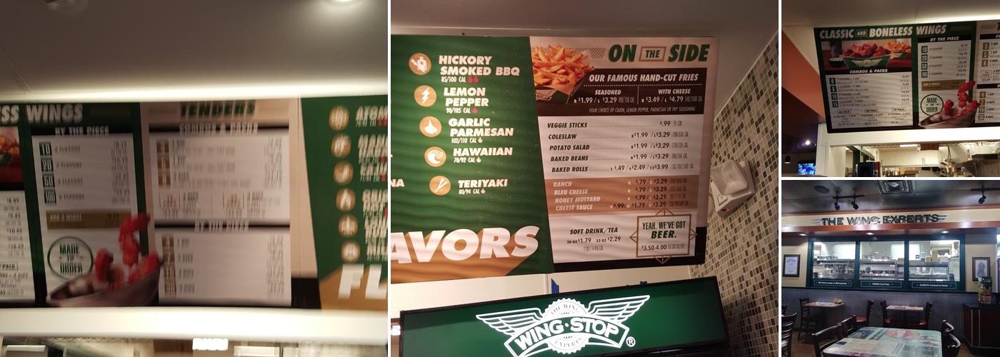Wingstop Menu