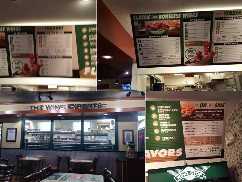 Wingstop Menu
