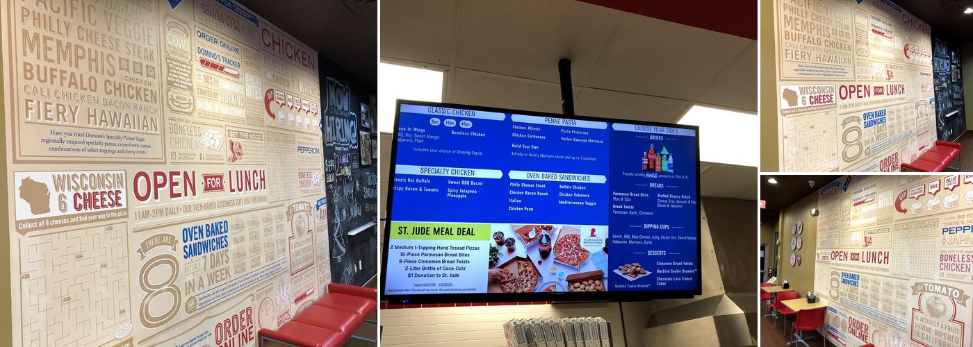 Domino's Pizza Menu