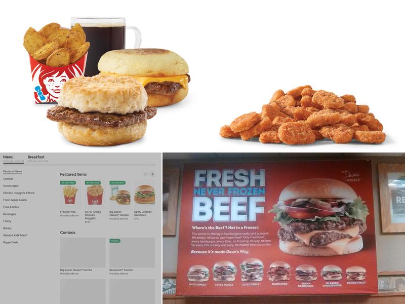 Wendy's Menu