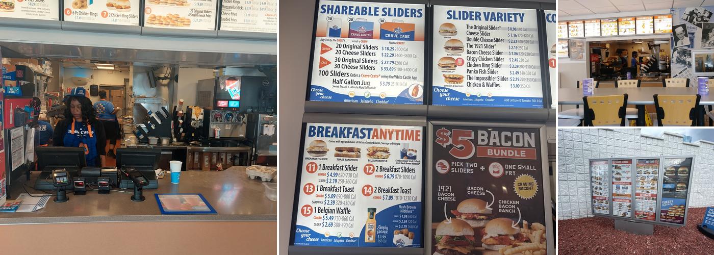 White Castle Menu