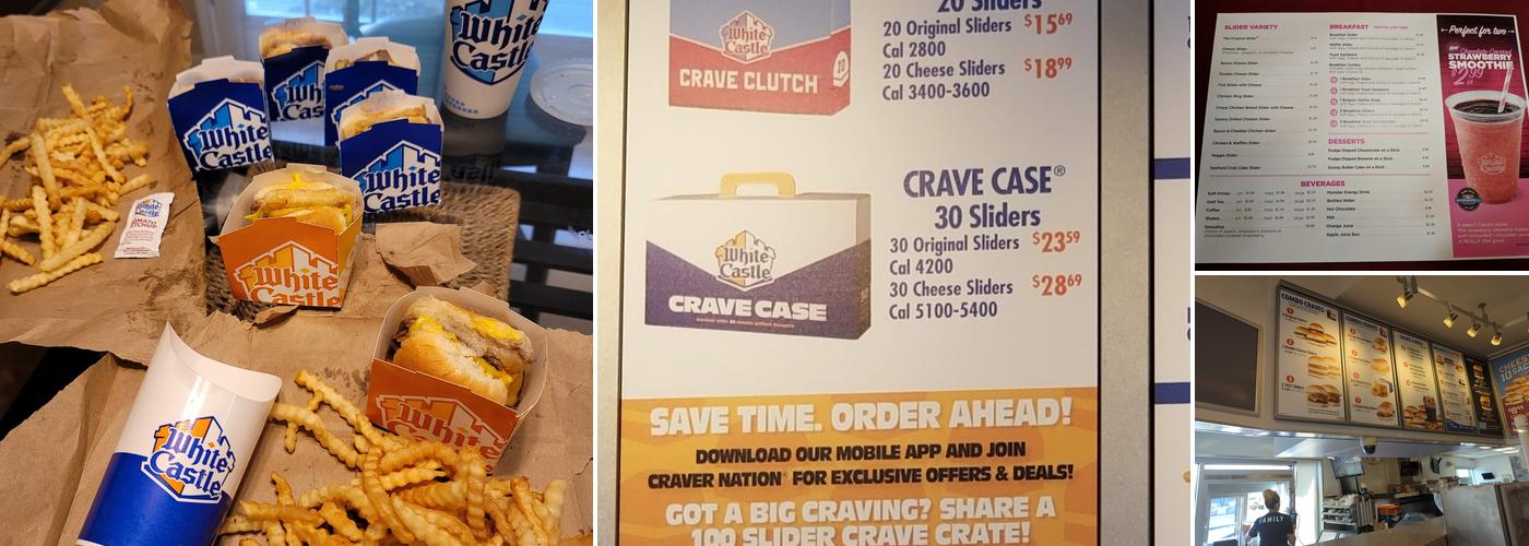 White Castle Menu
