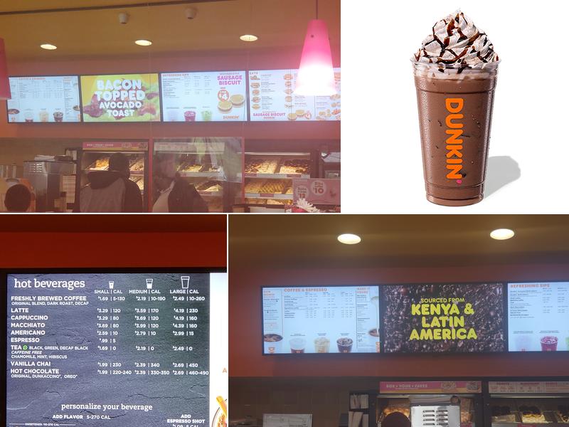 Dunkin' Menu