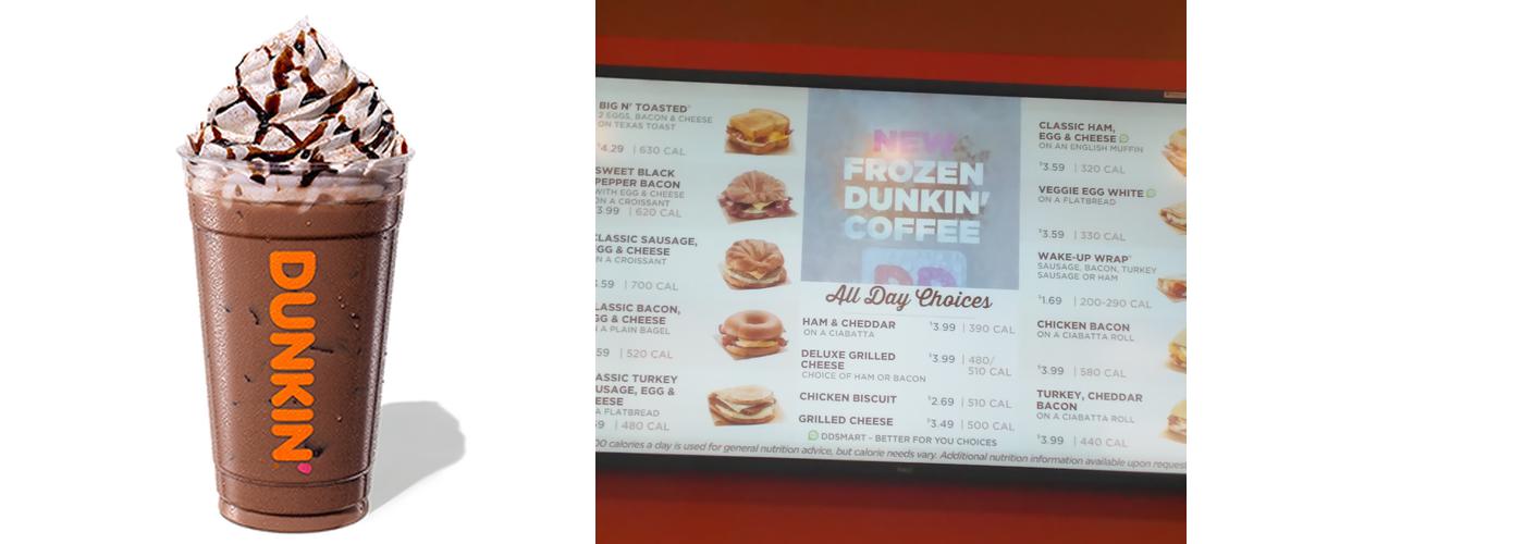 Dunkin' Menu