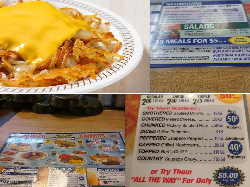 Waffle House Menu