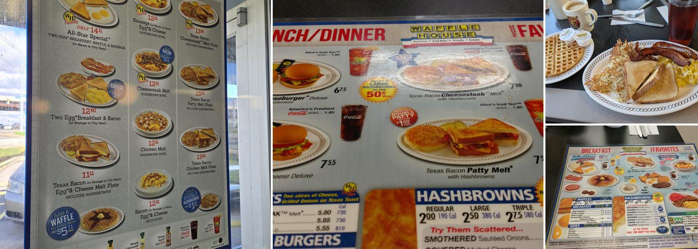 Waffle House Menu