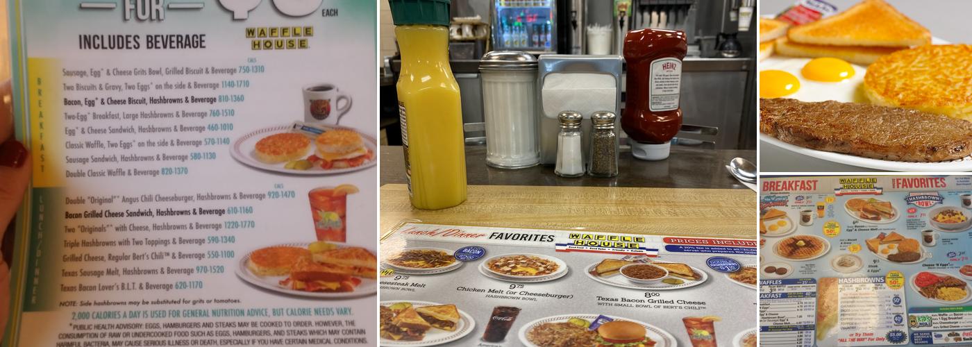 Waffle House Menu