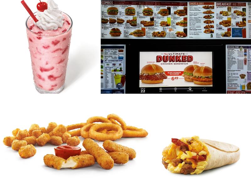 Sonic Drive-In Menu