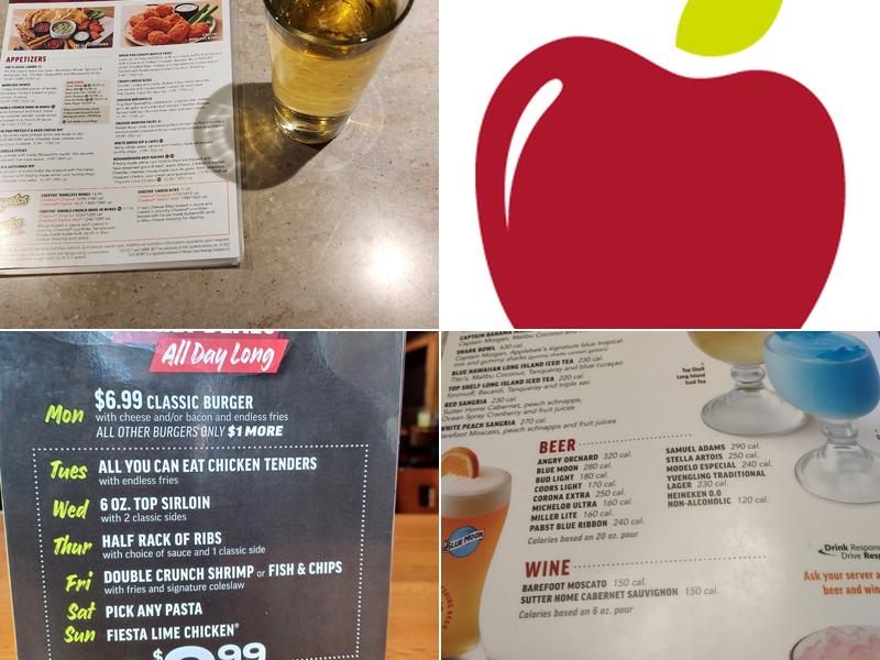 Applebee's Grill + Bar Menu