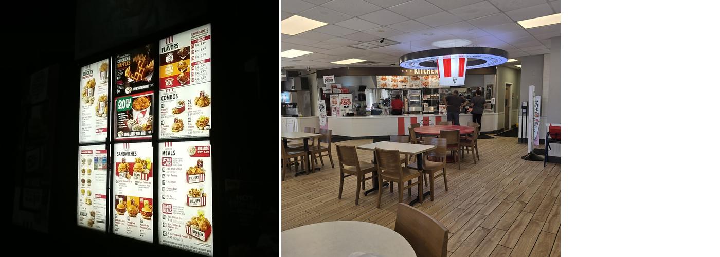 KFC Menu