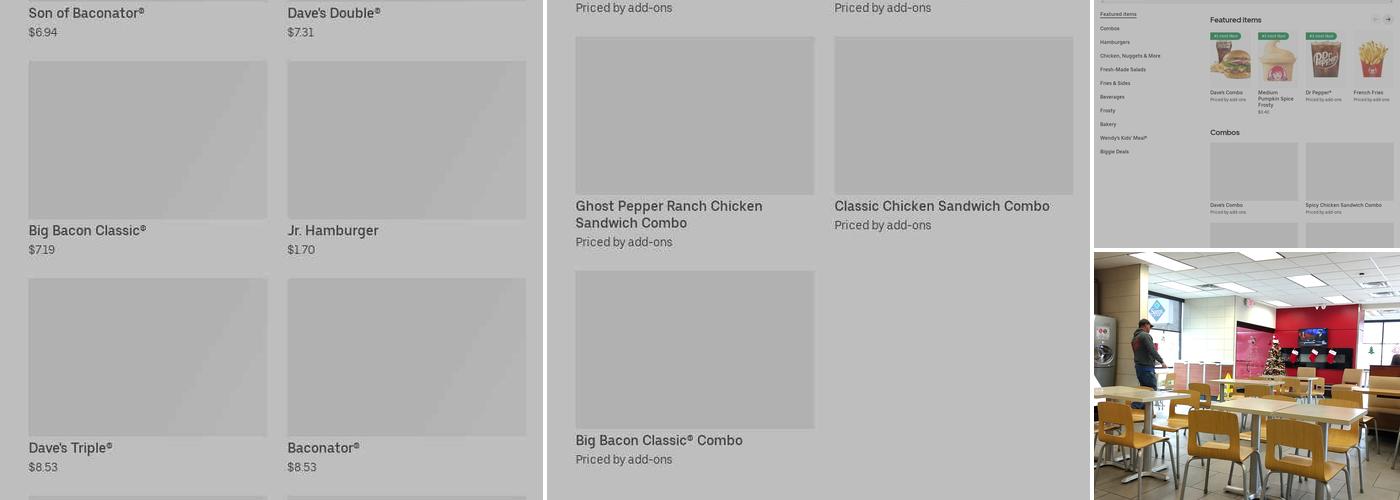 Wendy's Menu
