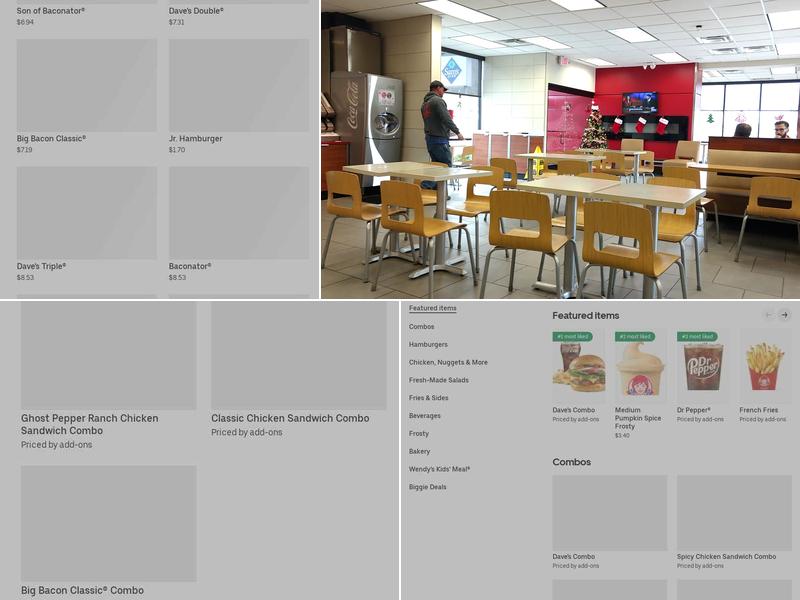 Wendy's Menu