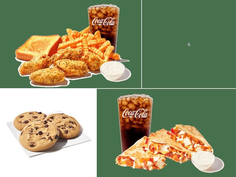 Zaxbys Chicken Fingers & Buffalo Wings Menu