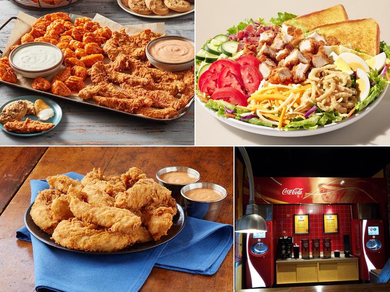 Zaxbys Chicken Fingers & Buffalo Wings