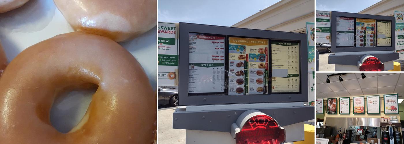 Krispy Kreme Menu