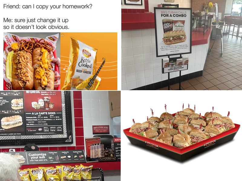 Firehouse Subs Brandon Menu