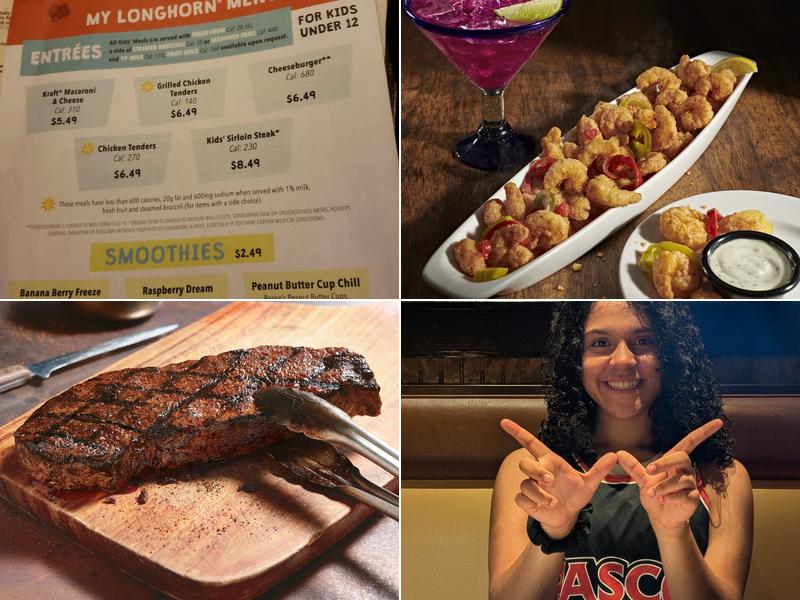 LongHorn Steakhouse Menu