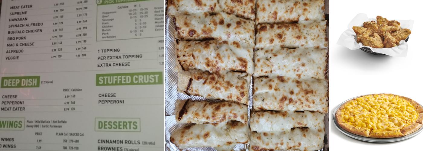 Cicis Pizza Menu