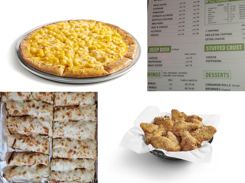 Cicis Pizza Menu