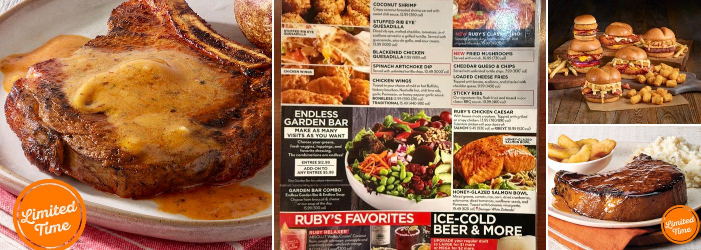 Ruby Tuesday Menu