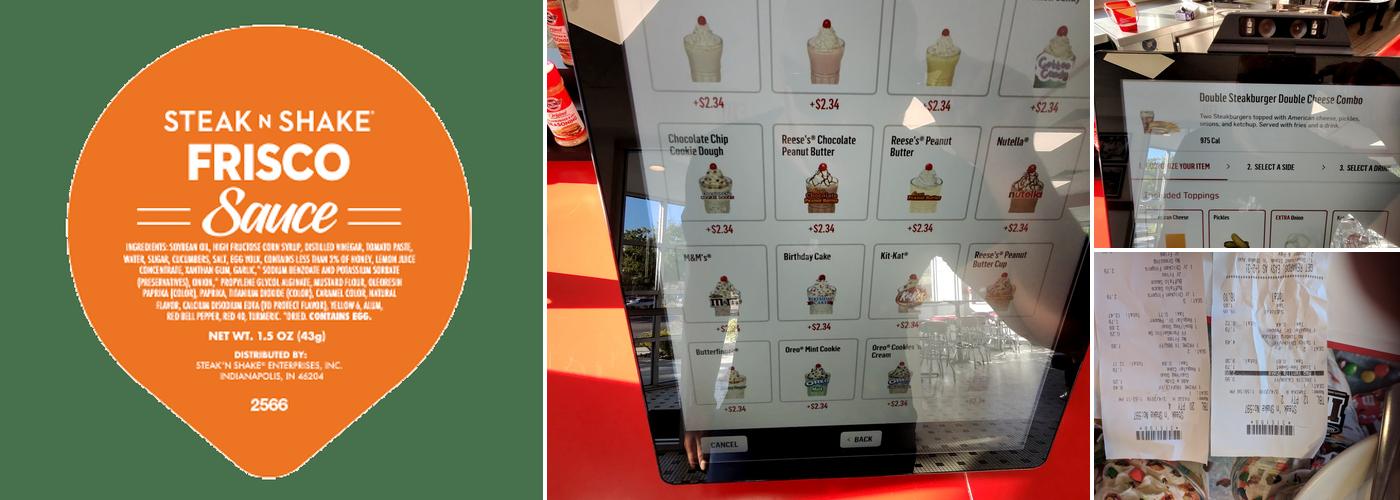Steak 'n Shake Menu