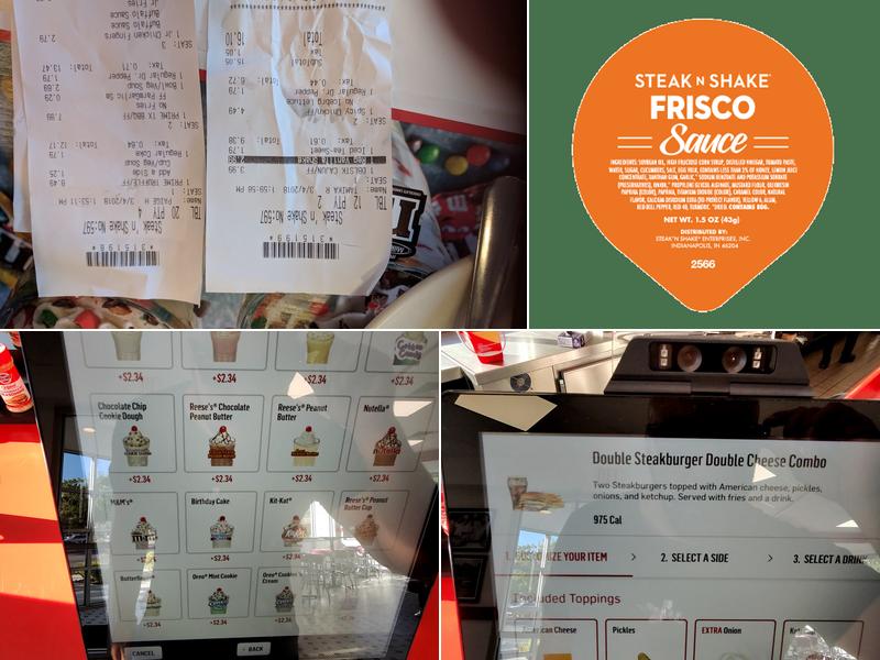 Steak 'n Shake Menu