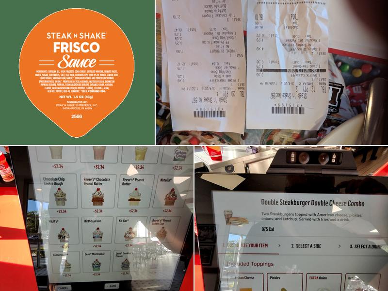 Steak 'n Shake Menu