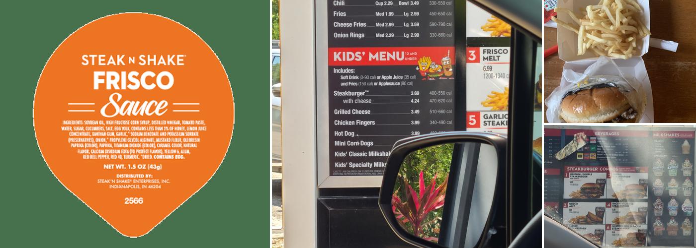 Steak 'n Shake Menu