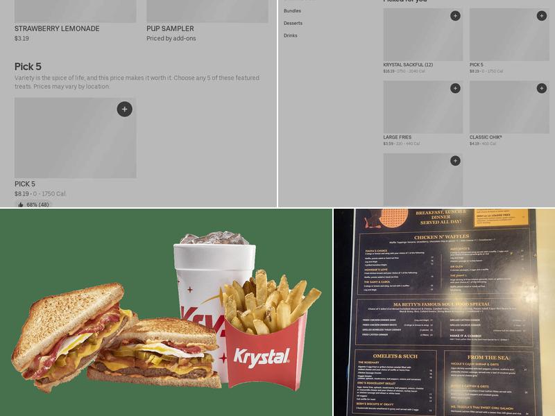 Krystal Menu