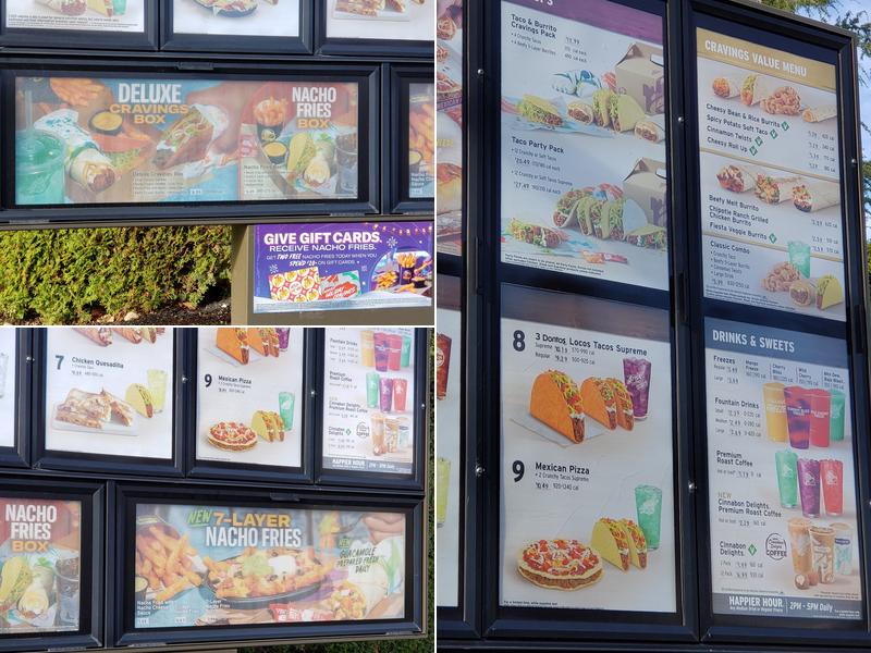 Taco Bell Menu