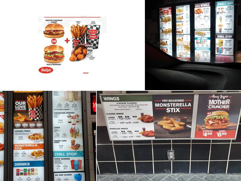 Checkers Menu