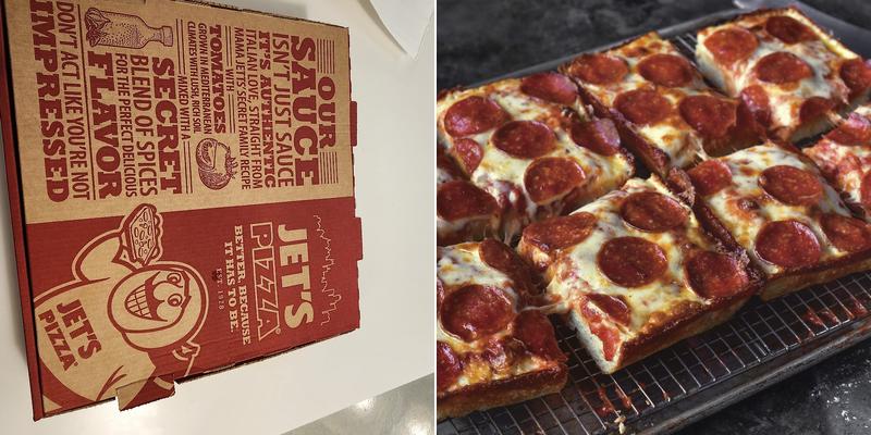 Jet's Pizza Menu