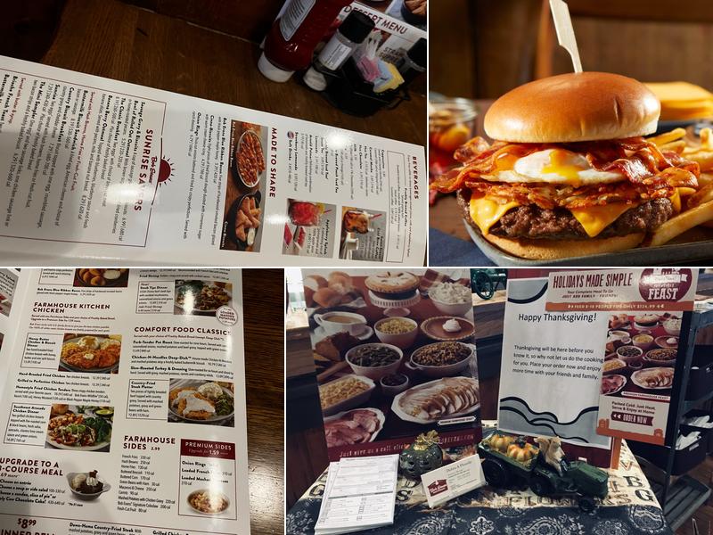 Bob Evans Menu