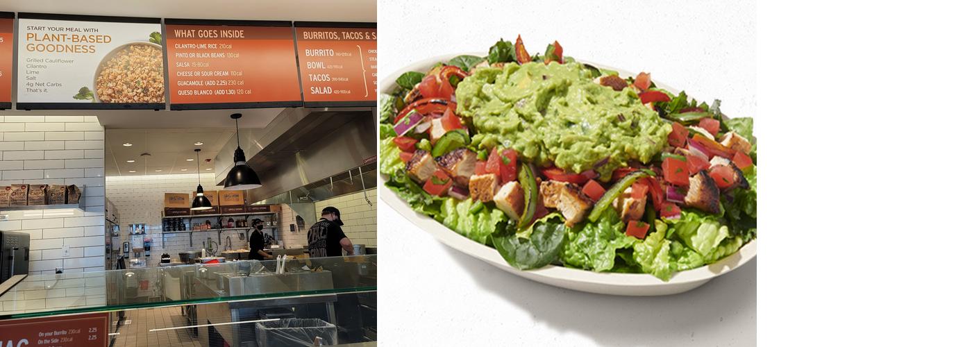Chipotle Mexican Grill Menu