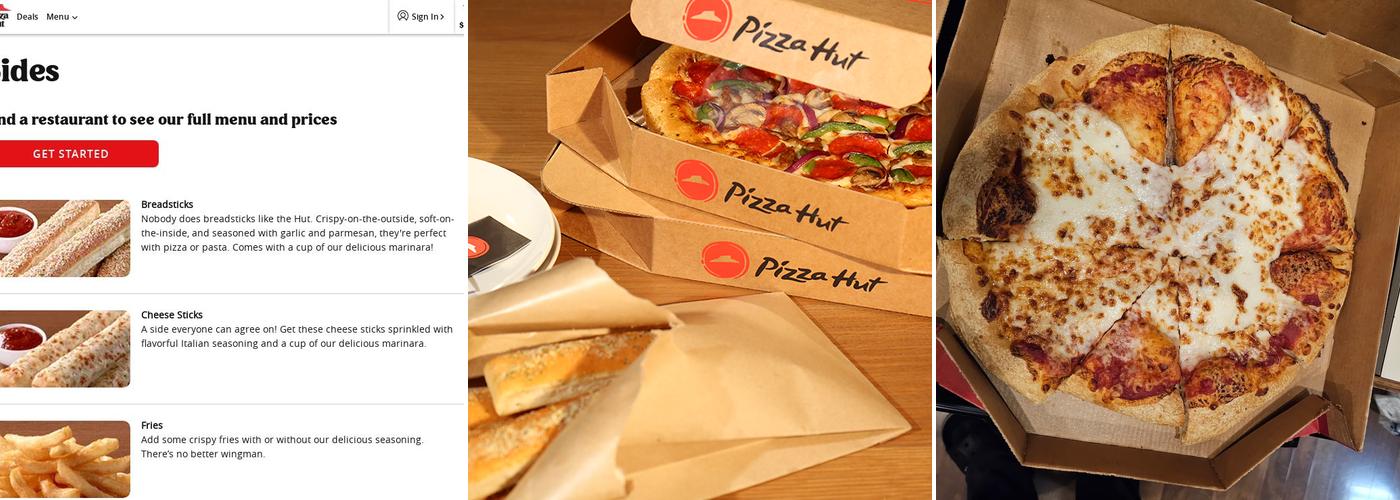 Pizza Hut Menu