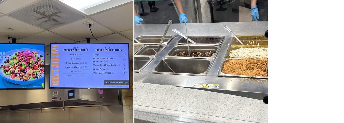 QDOBA Mexican Eats Menu