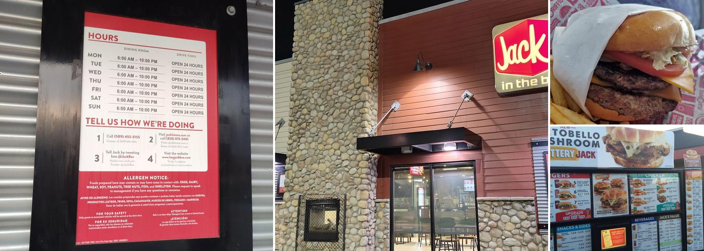 Jack in the Box Menu
