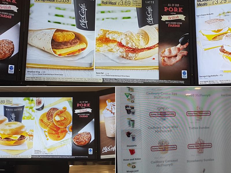 McDonald's Menu